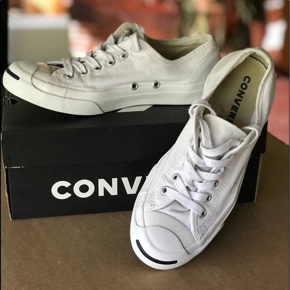 Adult Converse Jack Purcell Ox Women’s 7.5 White